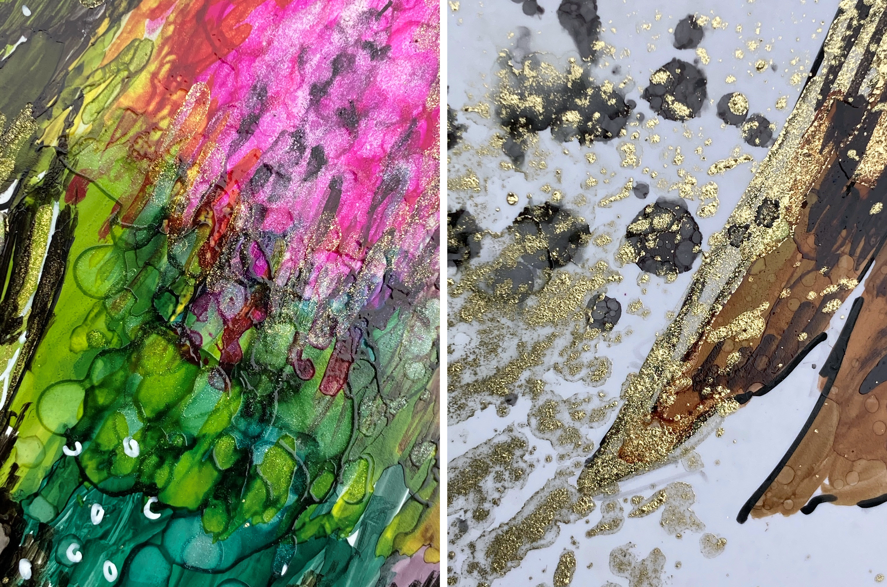Put Away The Yupo: Better Surfaces For Alcohol Ink Art