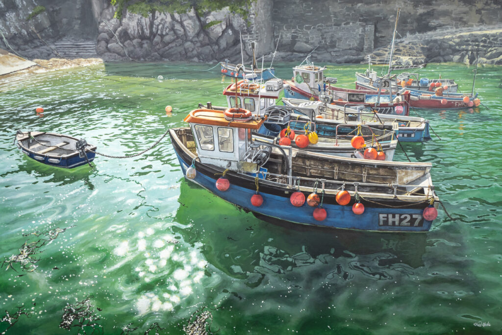 SAA How To Paint Boats on Water ‘Bobbing Boats’ with Alice Hole