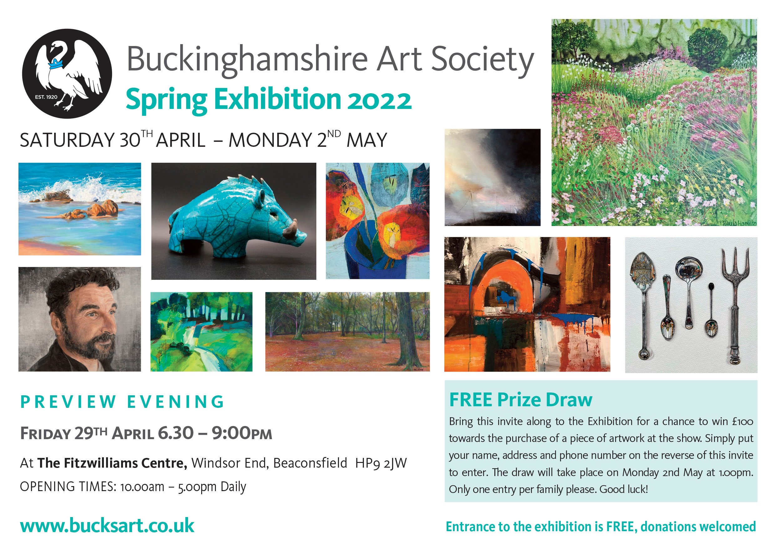 Bucksc Art Society Spring Open exhibition