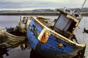 Boat in decay